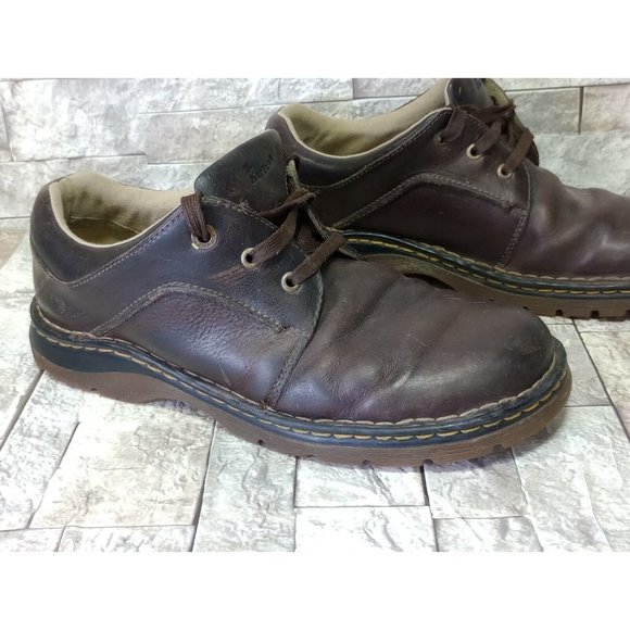 Doc Dr Martins 11194 Brown Leather Shoes Oxford AW004 Men's  Size 11 M - Picture 6 of 14